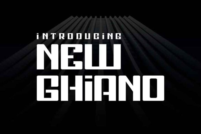 New Ghiano Font