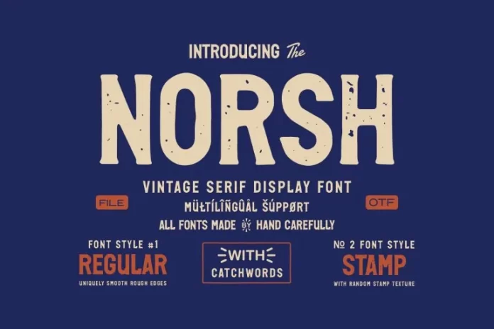 Norsh Font