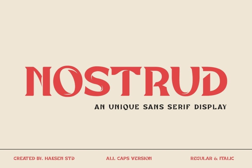 Nostrud Font