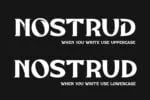 Nostrud Font