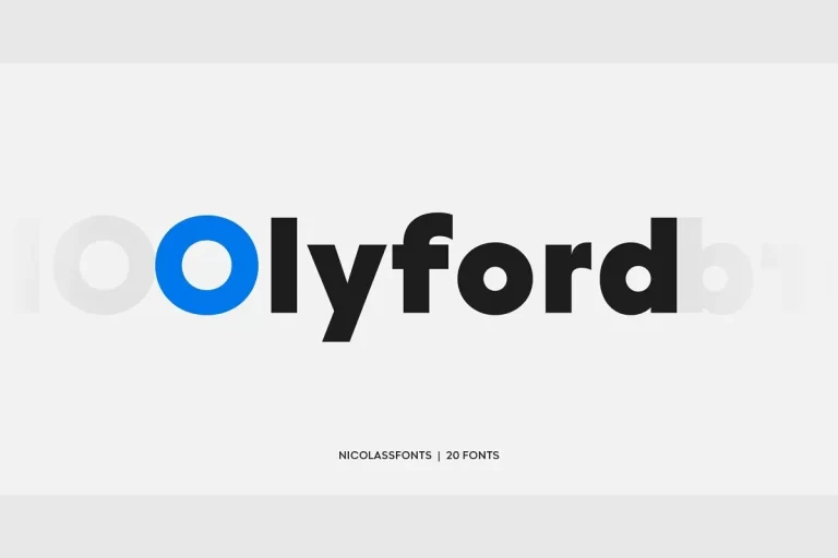 Olyford Font Family
