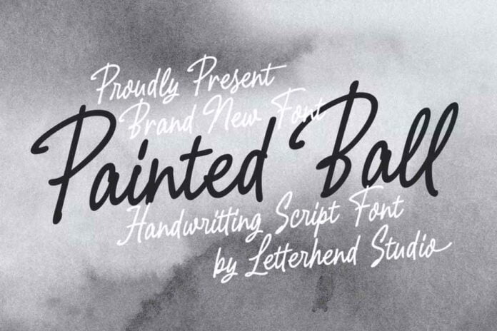 Painted Ball Font