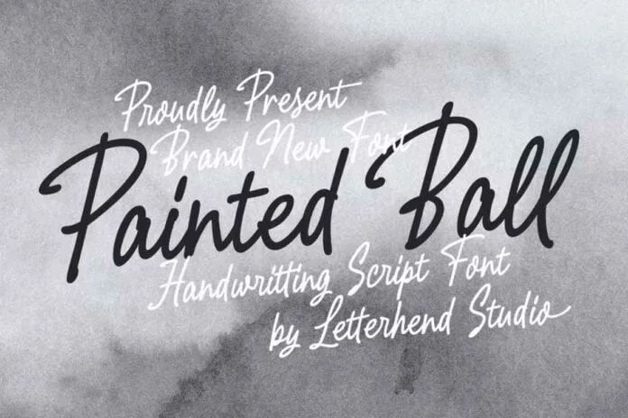 Painted Ball Font
