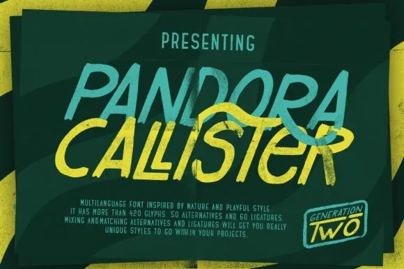 Pandora Calister Font