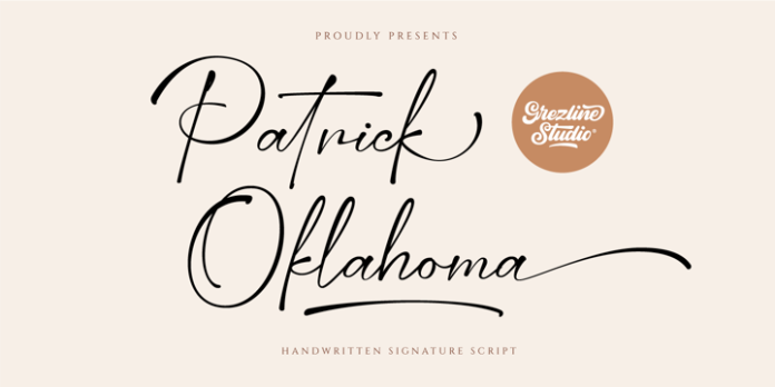 Patrick Oklahoma Font