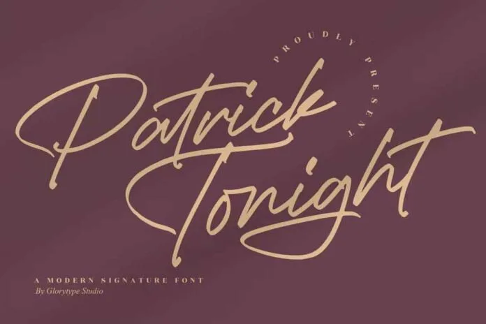 Patrick Tonight Font