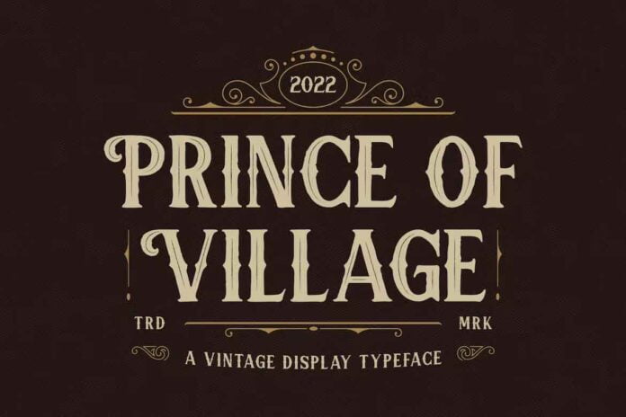 Prince Of Village Font