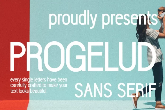 Progelud Font