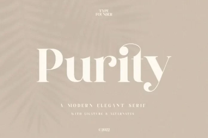 Purity Font