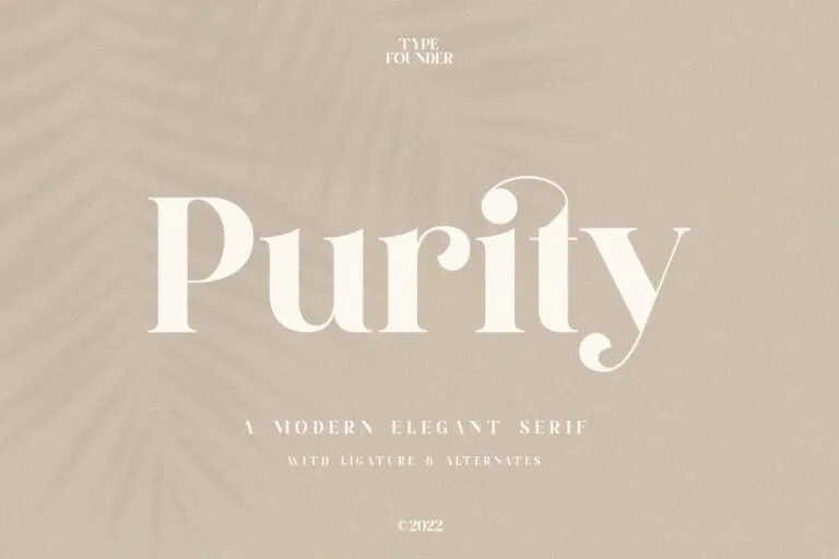 Purity Font