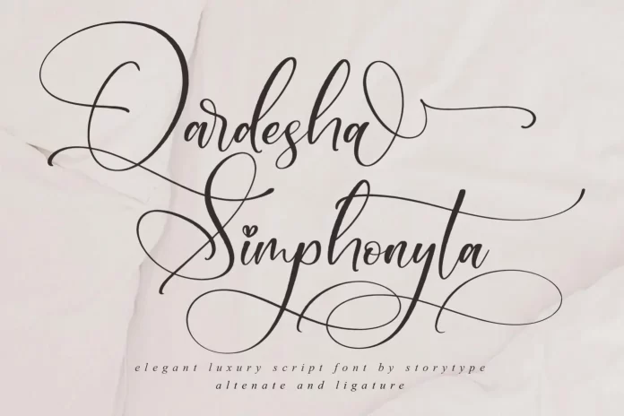 Qardesha Simphonyta Font