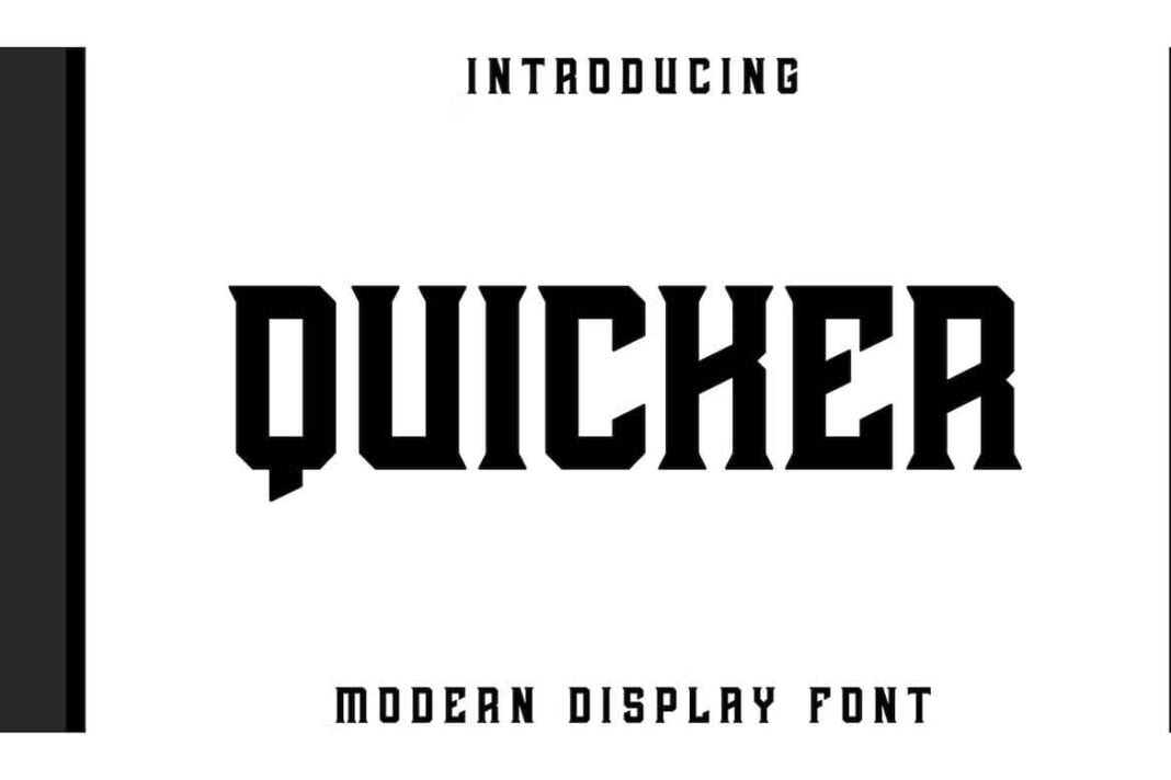 Quicker Font