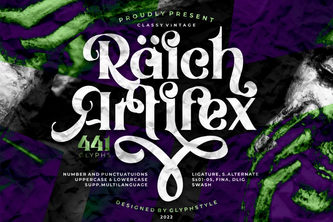 Raich Artifex Font