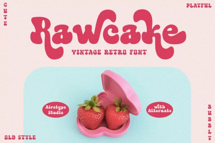 Rawcake Font