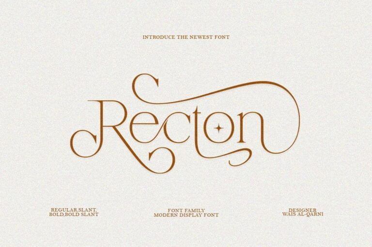 Recton Font