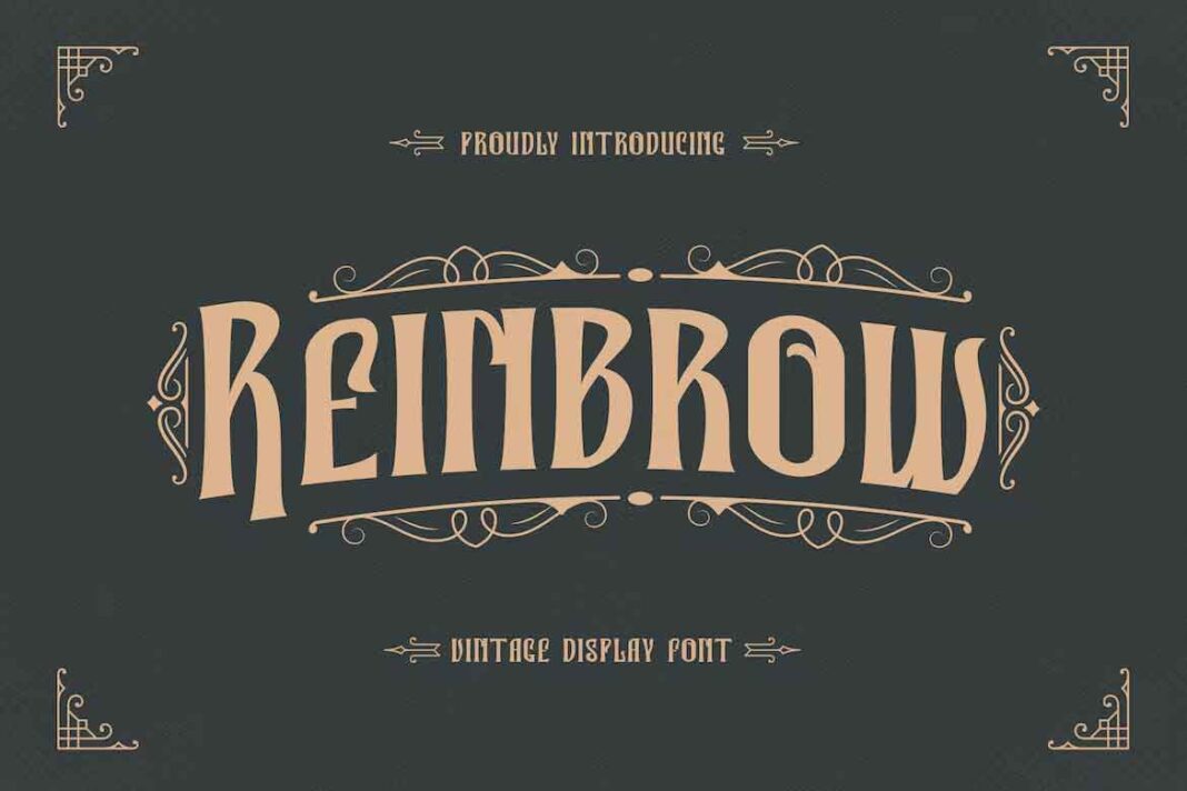 Reinbrow Font