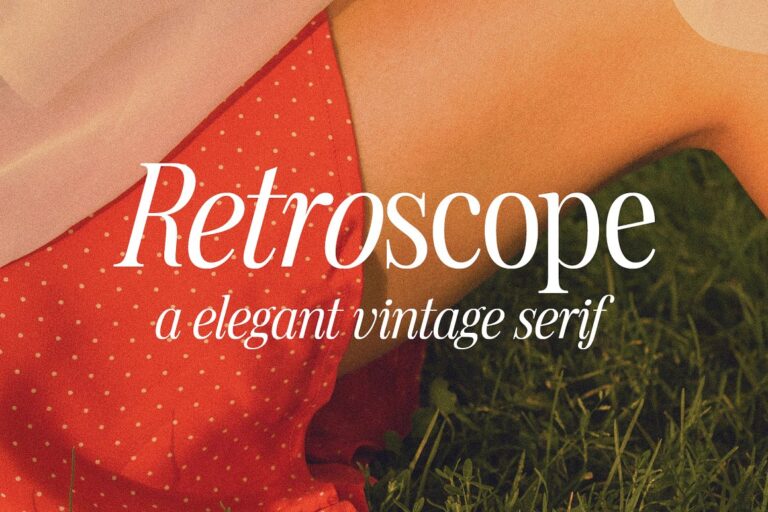 Retroscope Font Family