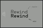 Rewind Font