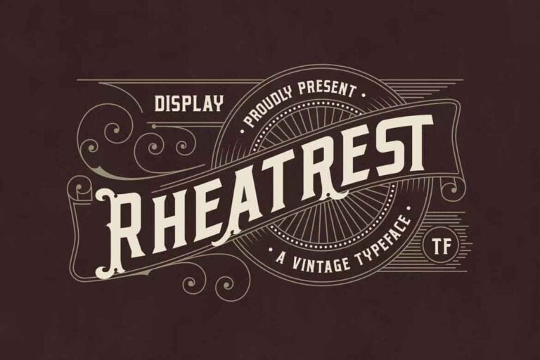 Rheatrest Font