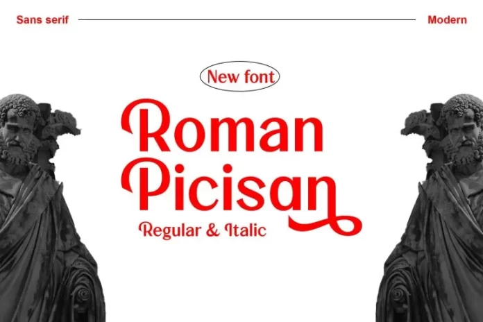Roman Picisan Font