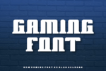 Roser Gaming Font