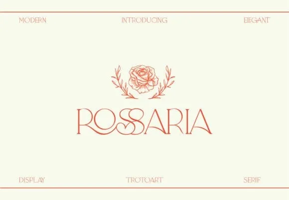 Rossaria Font