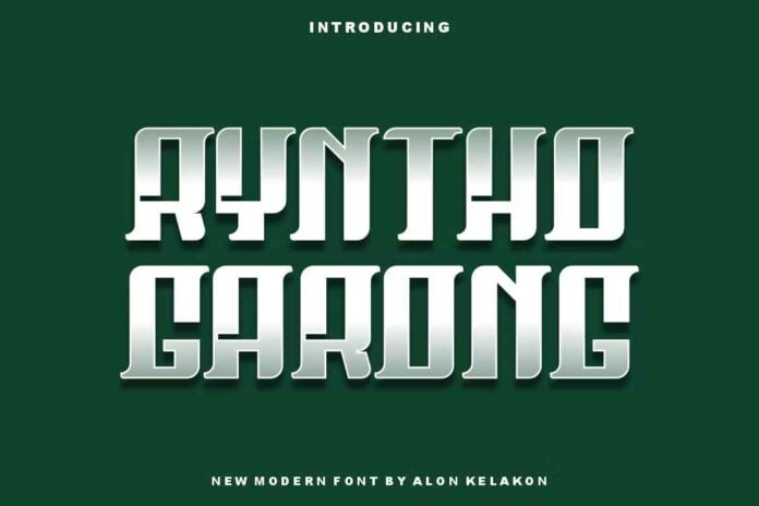 Ryntho Garong Font