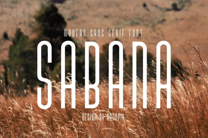 Sabana Font