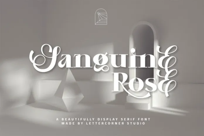 Sanguine Rose Font