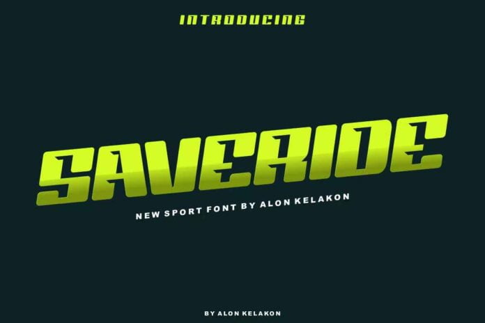 Saveride Font
