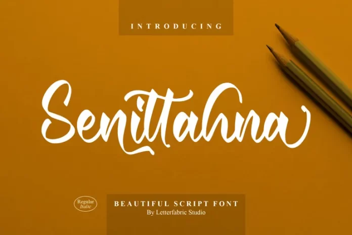 Senittahna Font