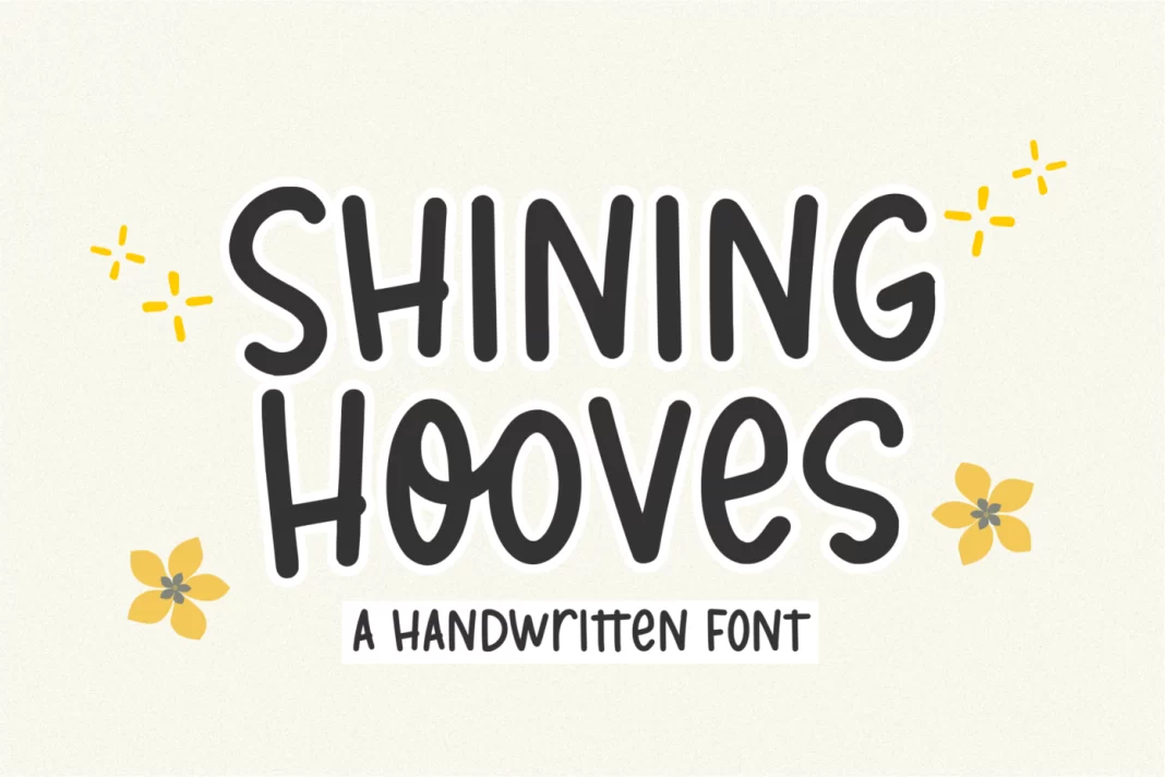 Shining Hooves Font