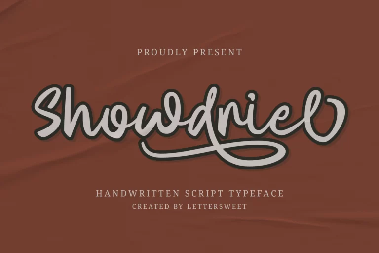 Showdriel Font
