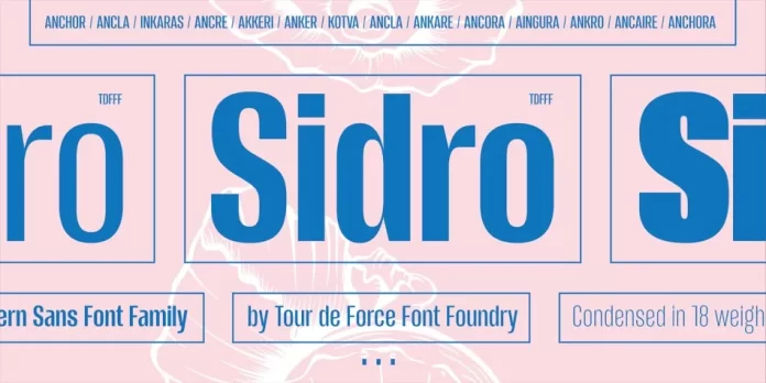 Sidro Font Family