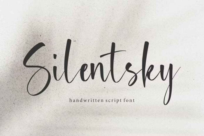 Silentsky Script Font
