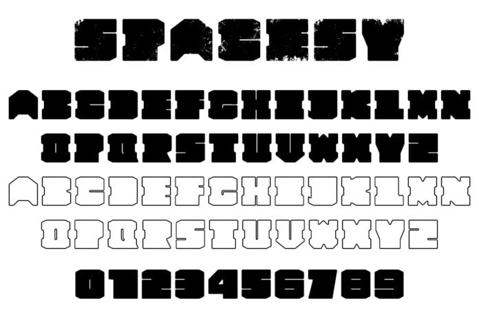 Spacesy Font