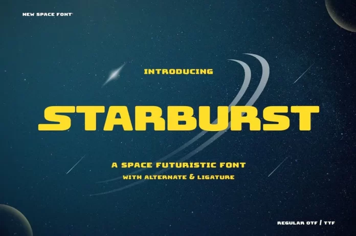 Starburst Font