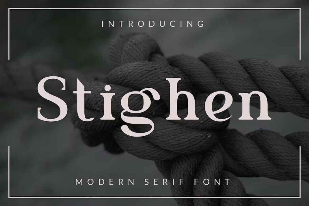 Stighen Font