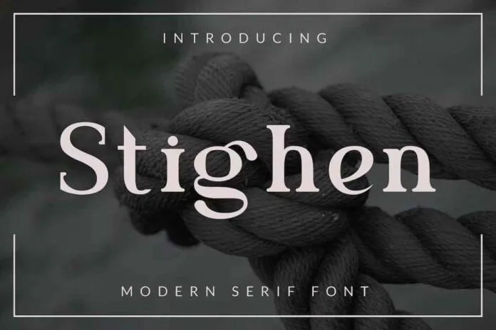 Stighen Font