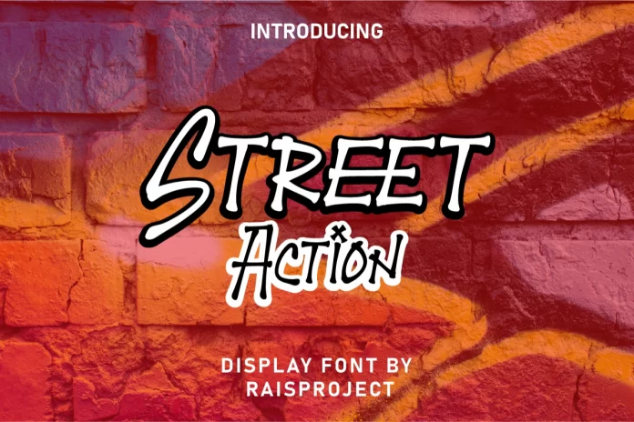Street Action Font