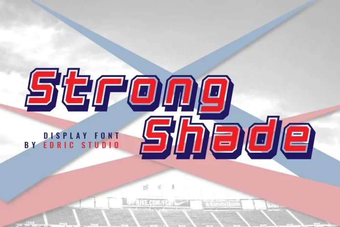 Strong Shade Font