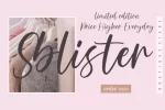 Stylist Blakely Font