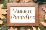 Summer Simple Typeface
