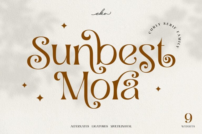 Sunbest Mora Font