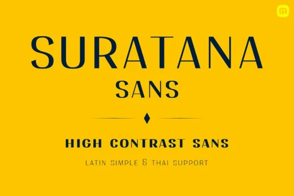 Suratana Sans Font Family
