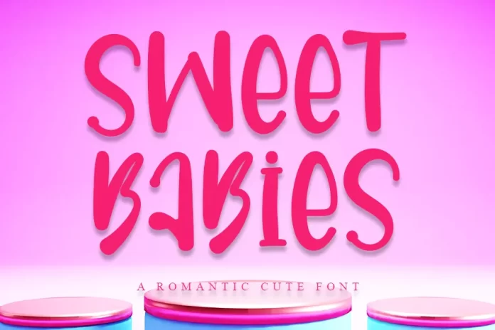 Sweet Babies Display Font