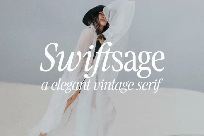 SwiftSage Vintage Modern Serif