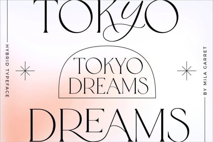 TOKYO DREAMS Font