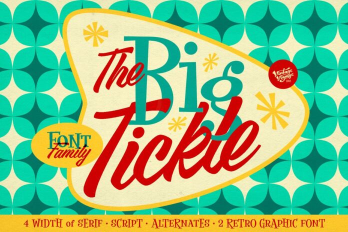 The Big Tickle Font Family