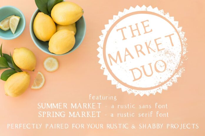 The Market Duo Font